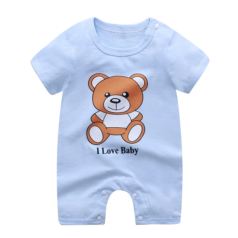 Summer new baby one-piece cotton summer baby clothes children's short-sleeved newborn one-piece romper children's clothing
Summer new baby one-piece cotton summer baby clothes children's short-sleeved newborn one-piece romper children's clothing