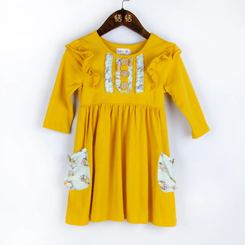 Baby Dresses Summer fall Cute girl Dress Kids Costumes with pockets Children Clothes ruffled Lol Girls Dress, Picture shows or customized
Baby Dresses Summer fall Cute girl Dress Kids Costumes with pockets Children Clothes ruffled Lol Girls Dress, Picture shows or customized