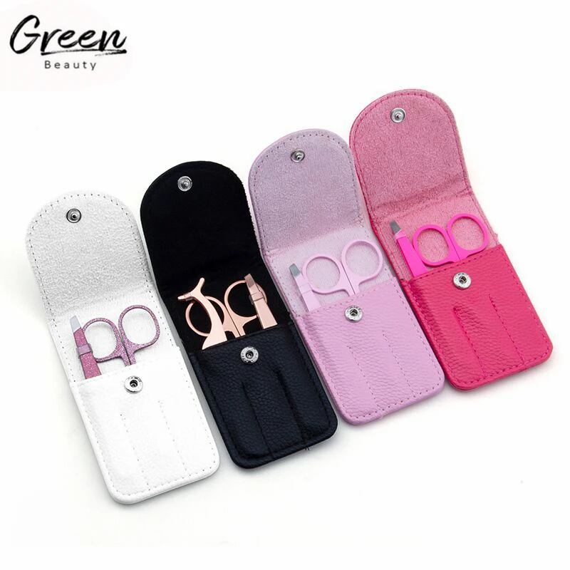 Eyebrow Tweezers Set 4 Pieces Stainless Steel Tweezers for Finishing Touch Flawless Brows Eyebrow Hair Remove With Leather Case, Rose gold,gold,silver,titanium,pink,black,red,green,yellow,purple
Eyebrow Tweezers Set 4 Pieces Stainless Steel Tweezers for Finishing Touch Flawless Brows Eyebrow Hair Remove With Leather Case, Rose gold,gold,silver,titanium,pink,black,red,green,yellow,purple