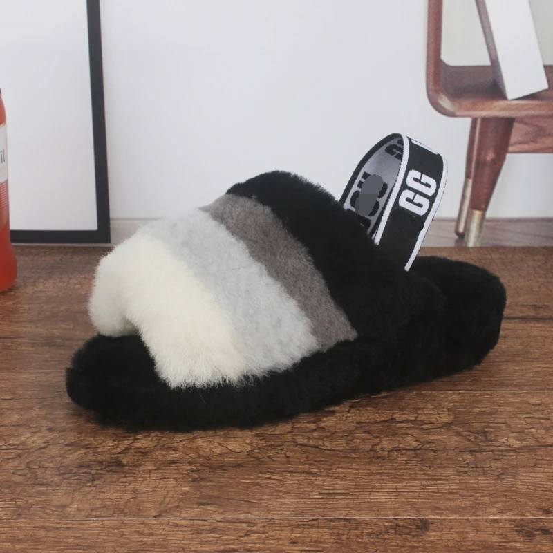 Factory wholesale hot sale ladies winter warm wool all-in-one slippers Sheepskin slippers, Pictures shown
Factory wholesale hot sale ladies winter warm wool all-in-one slippers Sheepskin slippers, Pictures shown