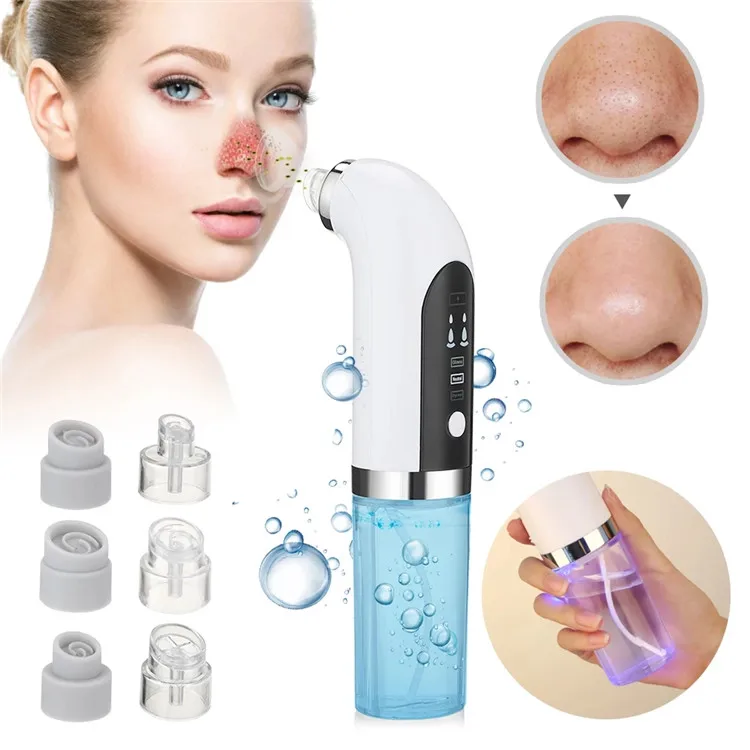 Ultrasonic Skin Scrubber Black Dot Remover USB Blackhead Remover Pore Vacuum Skin Care Acne Pore Cleaner Removers, White
Ultrasonic Skin Scrubber Black Dot Remover USB Blackhead Remover Pore Vacuum Skin Care Acne Pore Cleaner Removers, White
