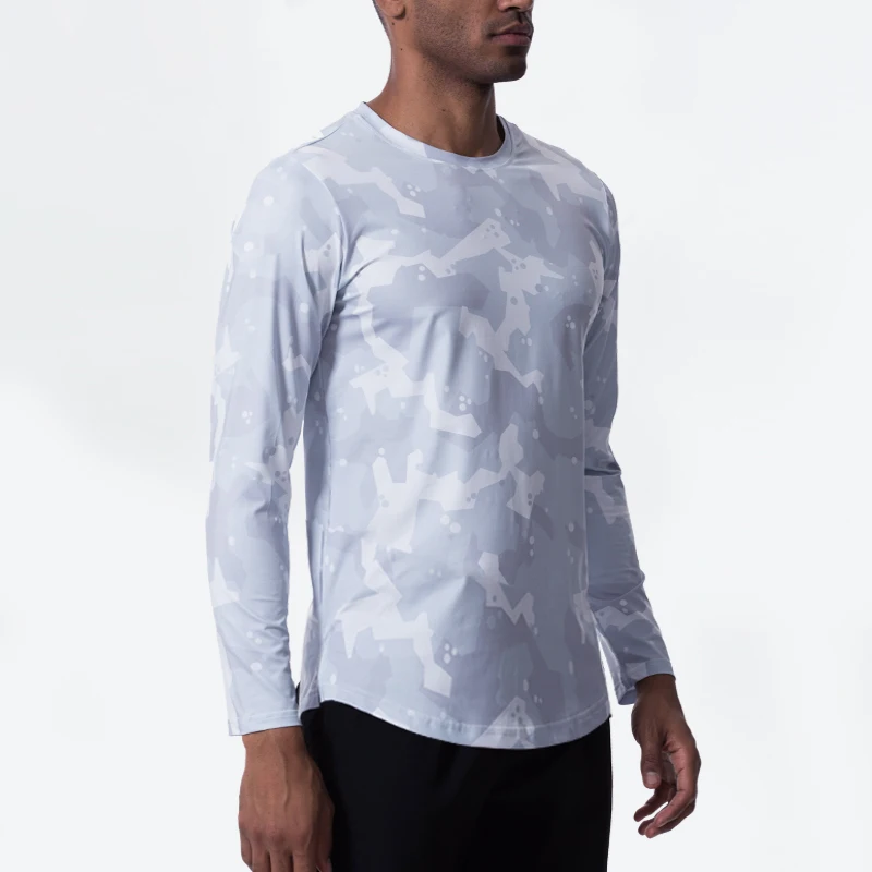 Custom Long Sleeve T Shirt Men Camouflage Sports Shirt Jogging Fitness Training T-shirt Wholesale Sportswear
Custom Long Sleeve T Shirt Men Camouflage Sports Shirt Jogging Fitness Training T-shirt Wholesale Sportswear