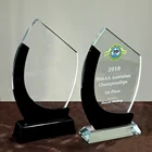 Crystal Trophy Trophy Glass Trophy MH-J142 Wholesale Crystal Trophy Glass Award With Base