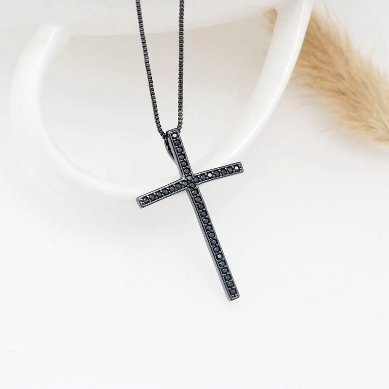 Drop shipping Cheap Big Coptic Cross with Black Gemstone CZ Black Gold Plated Brass Pendant Necklaces
Drop shipping Cheap Big Coptic Cross with Black Gemstone CZ Black Gold Plated Brass Pendant Necklaces