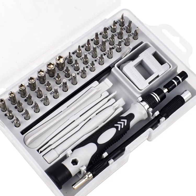 52 in 1 Precision Screwdriver Set Mini Screwdriver Set Magnetic Computer Repair Tool Kit Pc Screwdriver Set with Case