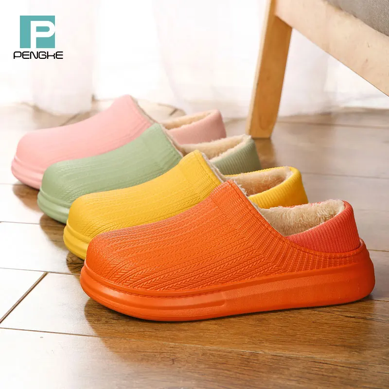 Wholesale Winter Home Slippers Unisex Non Slip Soft Winter Warm House Slippers Indoor Bedroom Couples Floor Women Shoes
Wholesale Winter Home Slippers Unisex Non Slip Soft Winter Warm House Slippers Indoor Bedroom Couples Floor Women Shoes