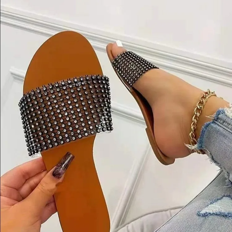 2021 New Design Women's Fashion Summer Outdoor Flat Bottom Sandals Large Size Seeshell Slippers Woman Summer Shoes, Gray,gold
2021 New Design Women's Fashion Summer Outdoor Flat Bottom Sandals Large Size Seeshell Slippers Woman Summer Shoes, Gray,gold