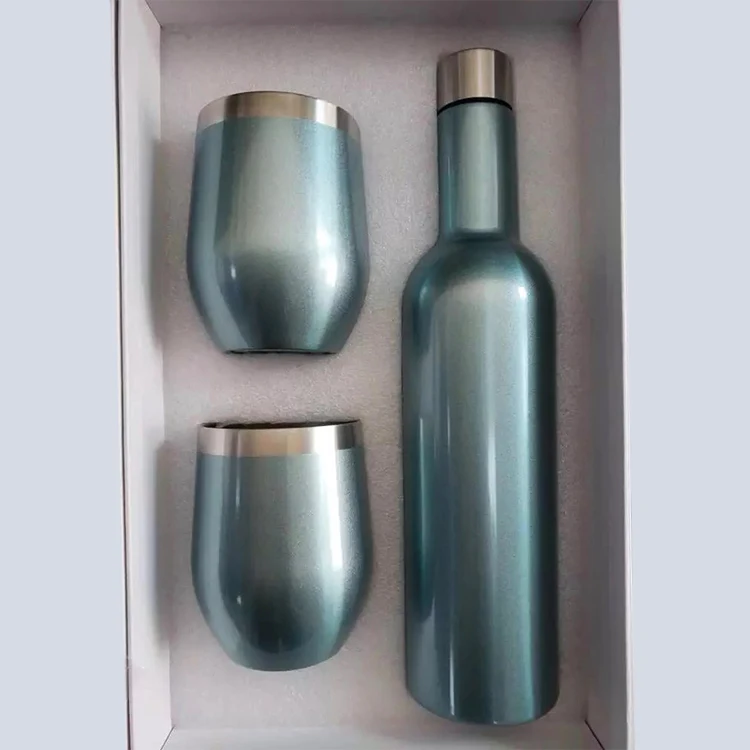 Everich Ready To Ship 18/8 Stainless Steel Tumbler with Spill-Proof Lid Double Walled Wine Bottles with Customized Gift Box, Customized color
Everich Ready To Ship 18/8 Stainless Steel Tumbler with Spill-Proof Lid Double Walled Wine Bottles with Customized Gift Box, Customized color