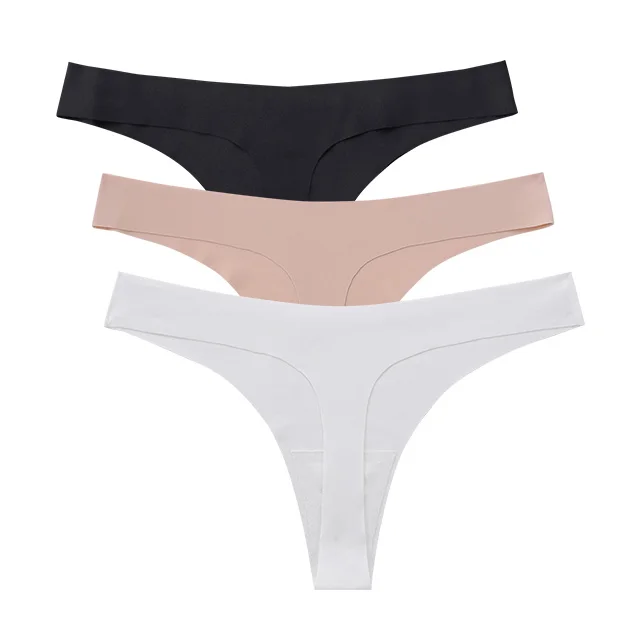PANTI Invisible Bikini Underwear Ice Silk Seamless Panties women's Underwear, Black/ skin / white
PANTI Invisible Bikini Underwear Ice Silk Seamless Panties women's Underwear, Black/ skin / white