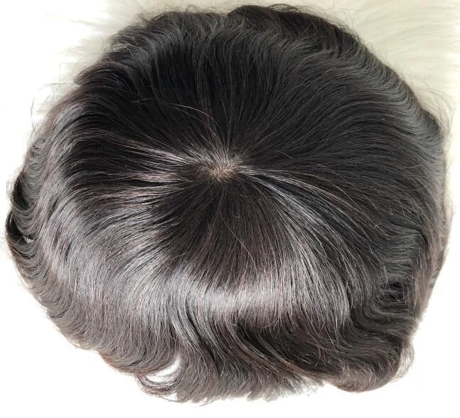 100 Human Hair Chinese Virgin Hair Units Best Selling Mono Lace PU Base Men Toupee Hair Replacement
100 Human Hair Chinese Virgin Hair Units Best Selling Mono Lace PU Base Men Toupee Hair Replacement
