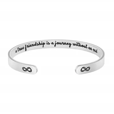 Wholesale Hot Sale Inspirational Stainless Steel Bracelet Friendship Bracelets Gifts for Girl Women Daughter
Wholesale Hot Sale Inspirational Stainless Steel Bracelet Friendship Bracelets Gifts for Girl Women Daughter