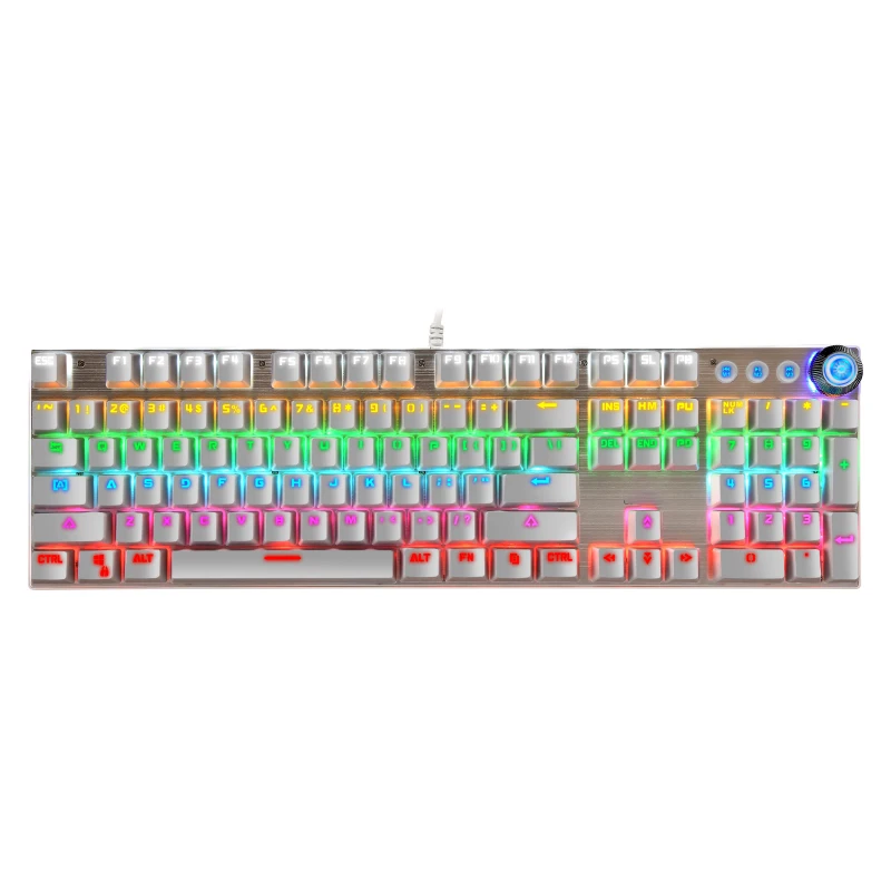 AIWO New Arrival Cheapest Mechanical Keyboard Professional Mechanical Keyboard With Wire Colorful Keyboard Gamer Mechanical, Black/white/black punk/white punk
AIWO New Arrival Cheapest Mechanical Keyboard Professional Mechanical Keyboard With Wire Colorful Keyboard Gamer Mechanical, Black/white/black punk/white punk