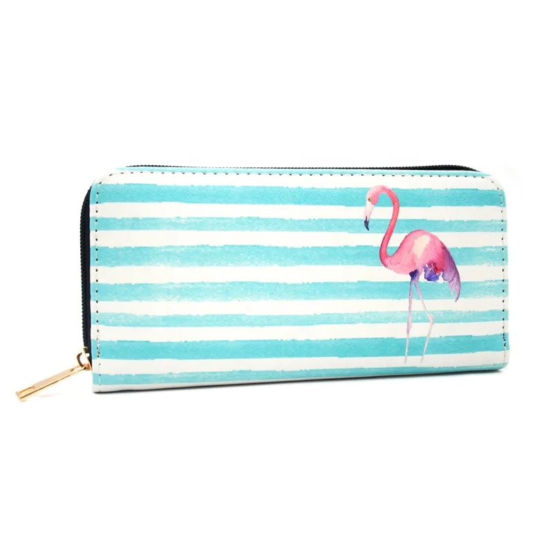 Fashion Flamingo Printing Women Long Wallets High Quality Leather Lady Purse Large Capacity Female Clutch Wallet Stripe
Fashion Flamingo Printing Women Long Wallets High Quality Leather Lady Purse Large Capacity Female Clutch Wallet Stripe