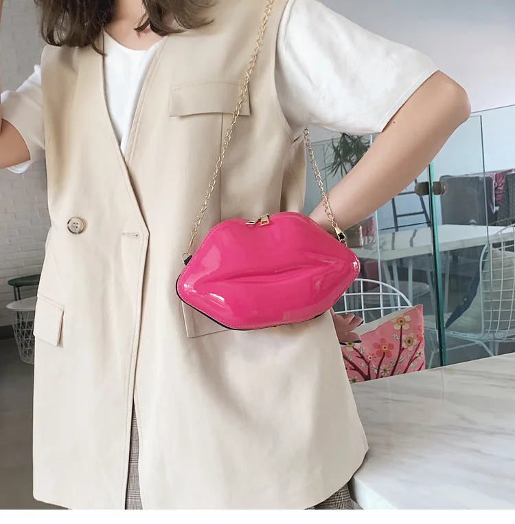 Cheap Price Simple Shoulder Bags Lips Solid Color Ladies Handbag Women Messenger Crossbody Bag Purses
Cheap Price Simple Shoulder Bags Lips Solid Color Ladies Handbag Women Messenger Crossbody Bag Purses