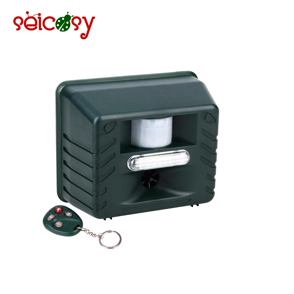 Animal cat devices deer bird dog squirrel wear resistant pest repeller electronic ultrasonic pest repeller, Dark green
Animal cat devices deer bird dog squirrel wear resistant pest repeller electronic ultrasonic pest repeller, Dark green