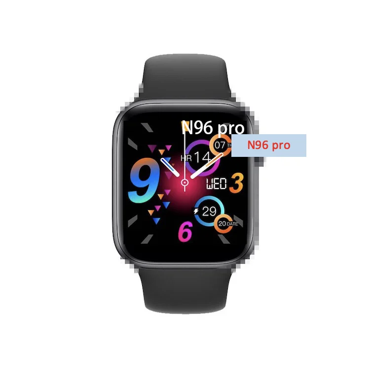 1.75 inch Display 2021 Newest Wholesale N96 Plus Watches Series 6 N96 + Health Temperature Blood oxygen BT call Smart bracelet
1.75 inch Display 2021 Newest Wholesale N96 Plus Watches Series 6 N96 + Health Temperature Blood oxygen BT call Smart bracelet