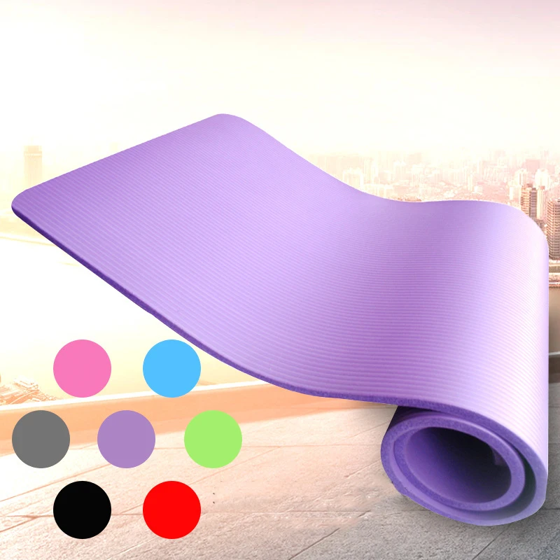 Sale Non-slip Support Custom Logo Printed Yoga Mats Foldable 10mm NBR Yoga Mat, Black pink purple blue customer color 
Sale Non-slip Support Custom Logo Printed Yoga Mats Foldable 10mm NBR Yoga Mat, Black pink purple blue customer color