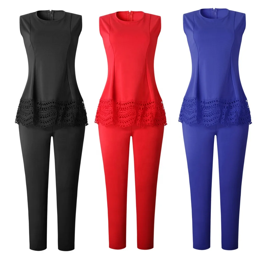 B61461A Autumn women's lace patchwork red clothing suit for spring 2019, Blue/red
B61461A Autumn women's lace patchwork red clothing suit for spring 2019, Blue/red