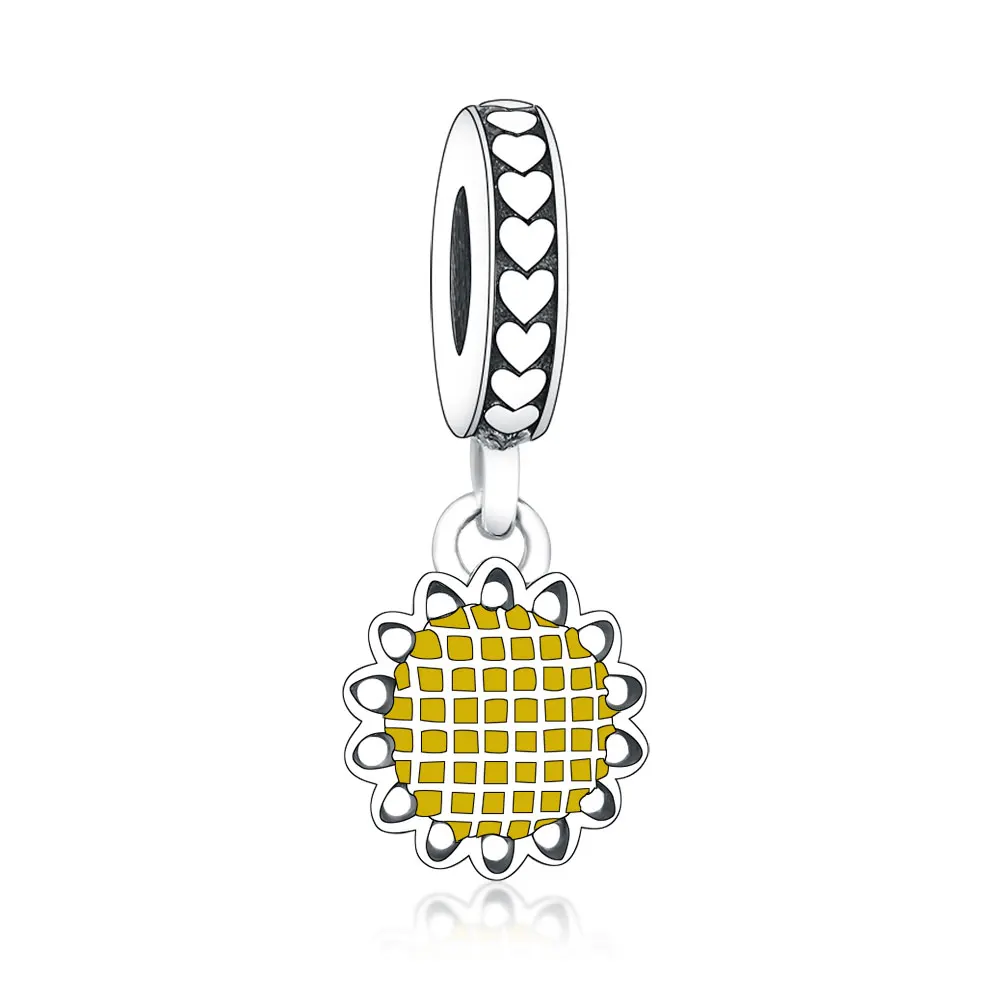 Wholesale Hot Sale 925 Sterling Silver Enamel Beads Yellow Color Sunflower Charm Jewelry Making
Wholesale Hot Sale 925 Sterling Silver Enamel Beads Yellow Color Sunflower Charm Jewelry Making
