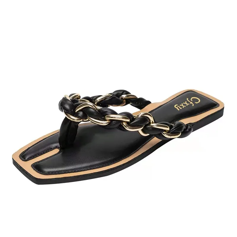 Summer 2021 chic rhinestone flip flop sandals women trendy outdoor flat shoes beach footwear, 4 colors
Summer 2021 chic rhinestone flip flop sandals women trendy outdoor flat shoes beach footwear, 4 colors