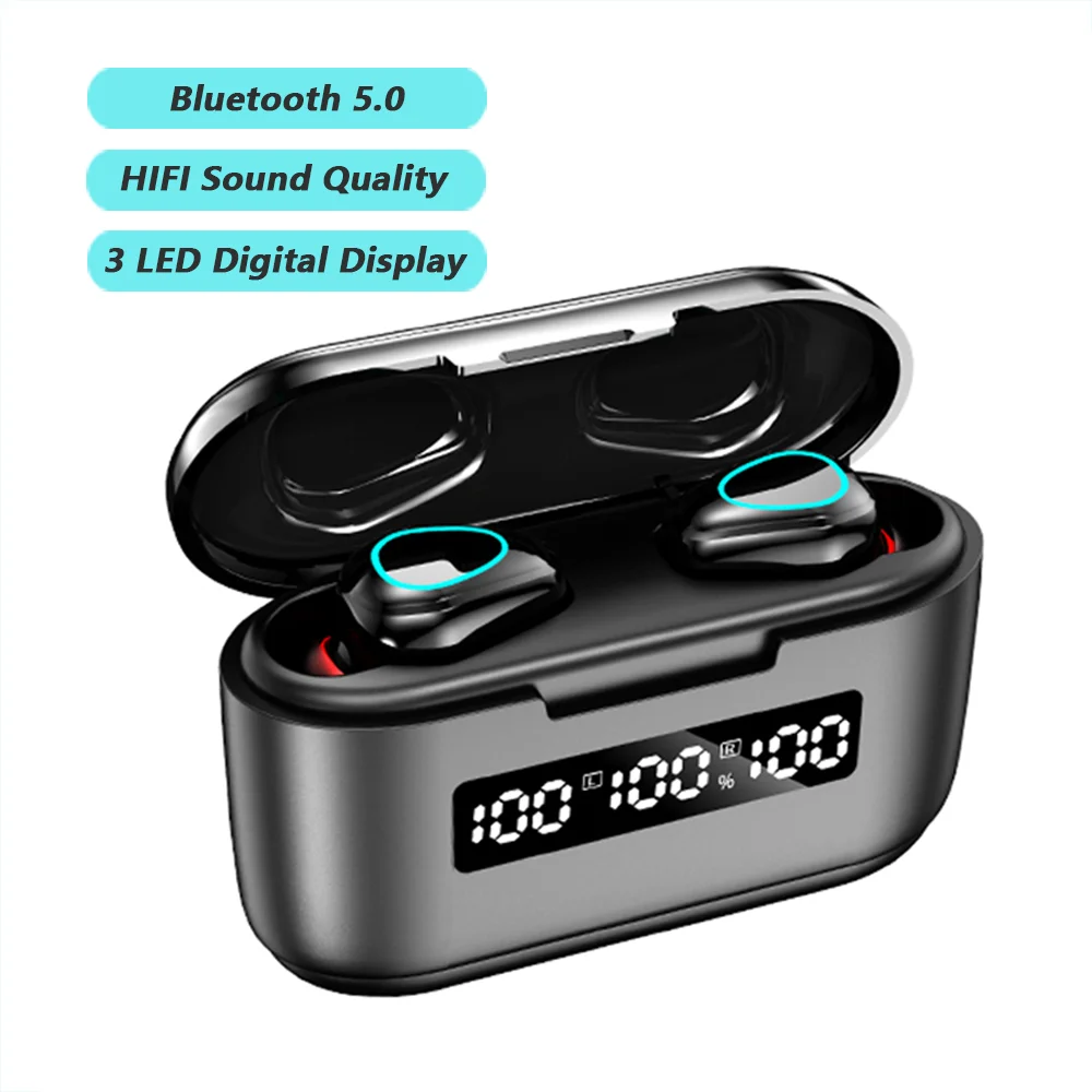 Free Shipping 1 Sample OK 1200mah BT 5.0 Smart Touch Control Waterproof BT Earphone Wireless Headphone TWS Earbuds
Free Shipping 1 Sample OK 1200mah BT 5.0 Smart Touch Control Waterproof BT Earphone Wireless Headphone TWS Earbuds