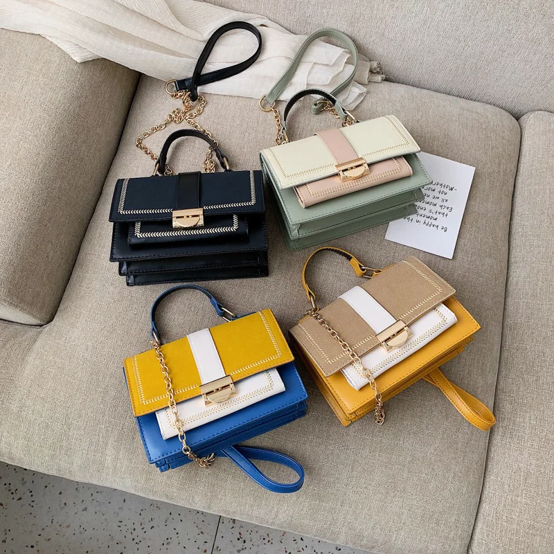 wholesale female fashion contrast color frosted handbag Fashion Inside 2 Layers Pocket women Square Shoulder Bags
wholesale female fashion contrast color frosted handbag Fashion Inside 2 Layers Pocket women Square Shoulder Bags