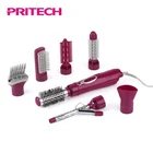 PRITECH Electronic Ionic Concentrator Hair Blow Dryer With 7 Aattachments