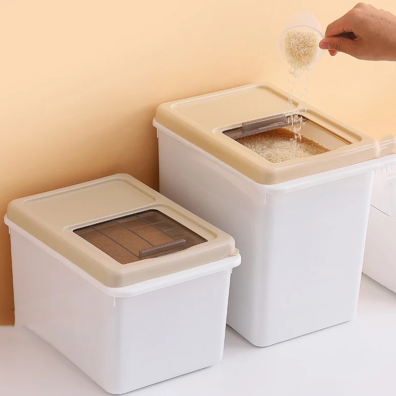 Best Selling Plastic Rice Box Dispenser Food Storage Container with lid, Blue,pink,khaki
Best Selling Plastic Rice Box Dispenser Food Storage Container with lid, Blue,pink,khaki