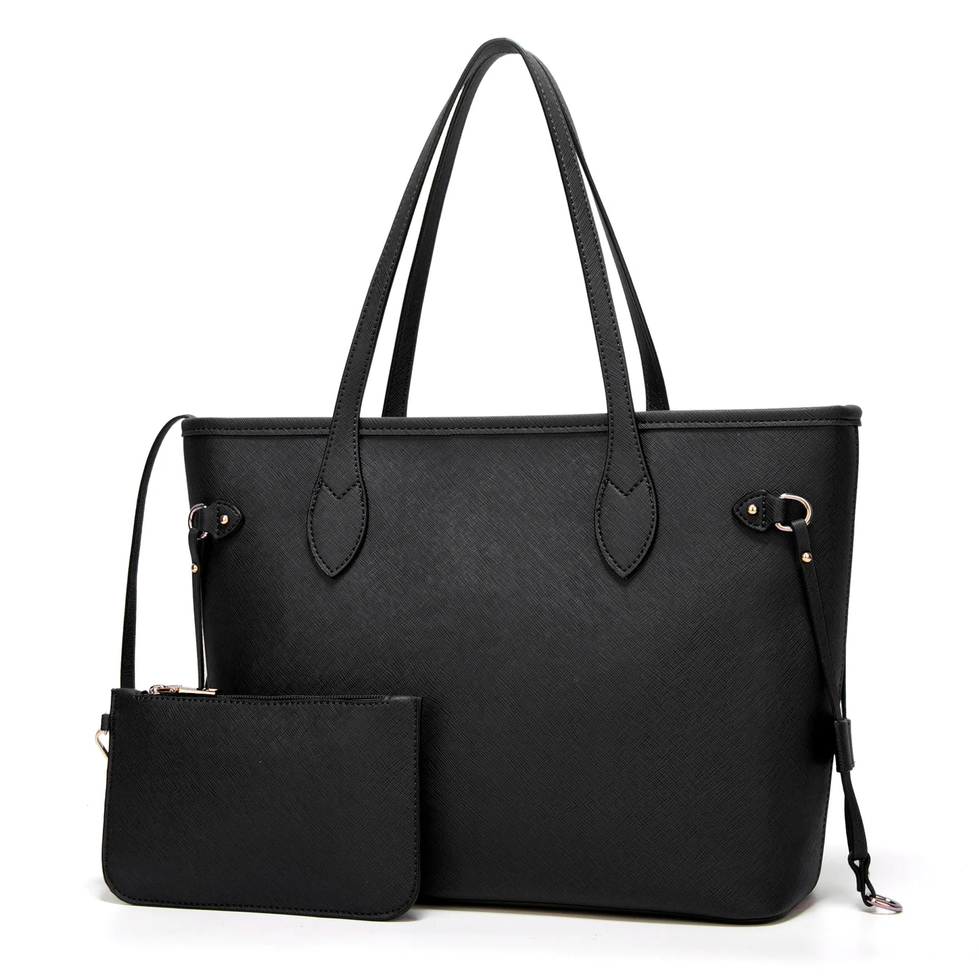 Wholesale designer handbags famous brands material logo vegan pu leather black female women office handbags for women 2020 set, Customized
Wholesale designer handbags famous brands material logo vegan pu leather black female women office handbags for women 2020 set, Customized