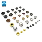 MOQ1 Plating Eco-friendly Nickel-free Washable Dry Cleaning Jacket Metal Snap