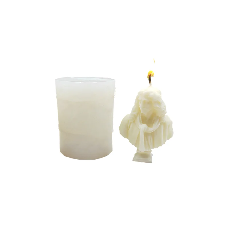 B-1028 Moliere Portrait Figurine Resin Clay Silicone Mold Candle Mould DIY Handmade Home Decor
B-1028 Moliere Portrait Figurine Resin Clay Silicone Mold Candle Mould DIY Handmade Home Decor