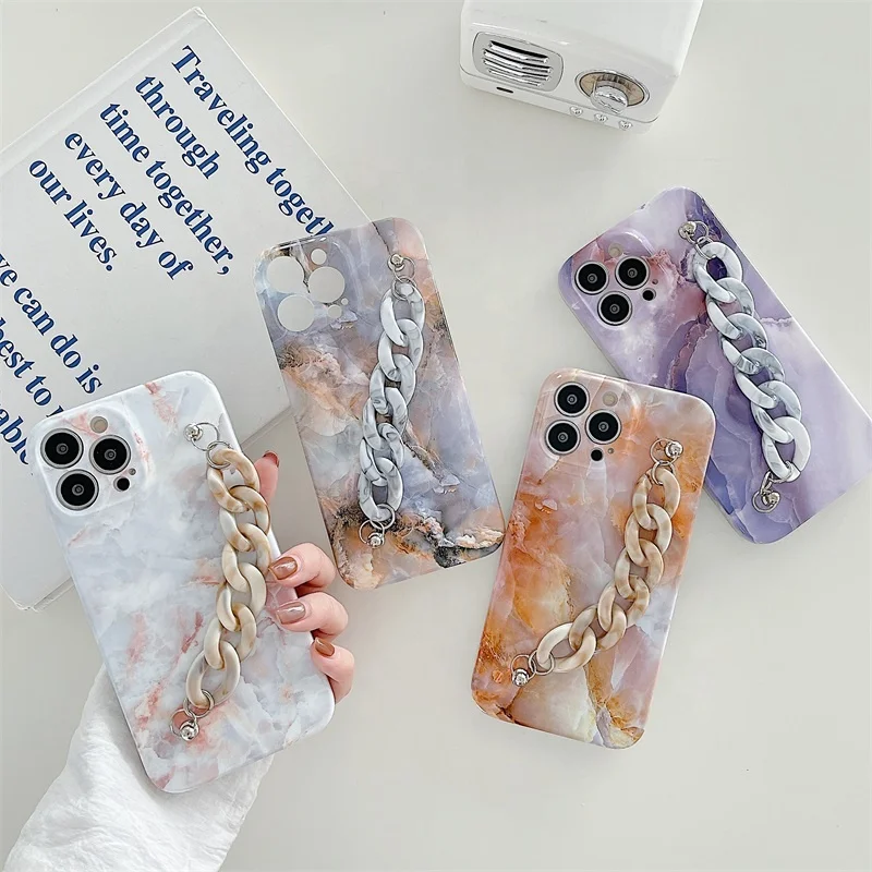 Luxury marble wrist chain phone case for iphone 13 marble IMD soft tpu phone cover for iphone xs 11 12 13
Luxury marble wrist chain phone case for iphone 13 marble IMD soft tpu phone cover for iphone xs 11 12 13