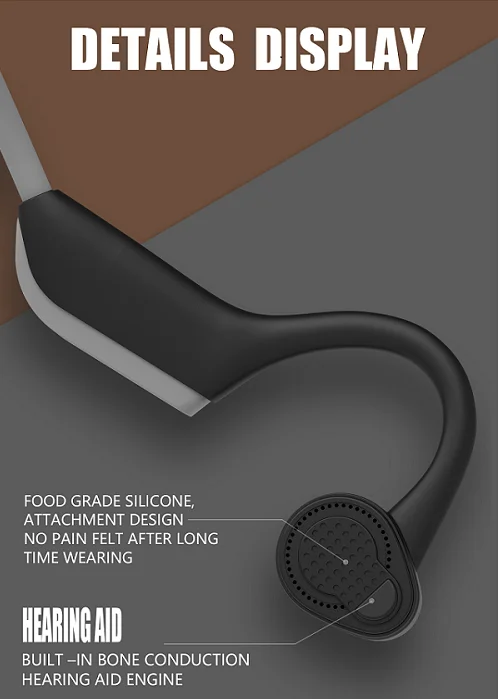 Shenzhen Factory BT 5.0 S.Wear J20 Wireless Headphones Bone Conduction Earphone - ANKUX.COM