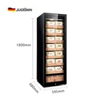 Cigar Humidor Cedar Wood Compressor Fan Cooling