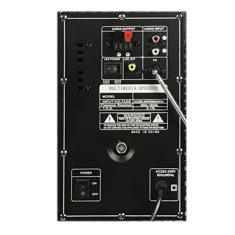 MBA Speaker Brand New 2.0 High Power Professional Stage Speaker stage sound system speaker with USB/SD/FM/BT/ Remote control - ANKUX.COM