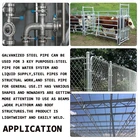 Galvanize Pipe Trade Assurance 4 Inch Schedule 40 Galvanized Round Steel Pipe Tube