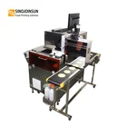 colorful food printing machine production line inkjet printer biscuit line digital edible printer
