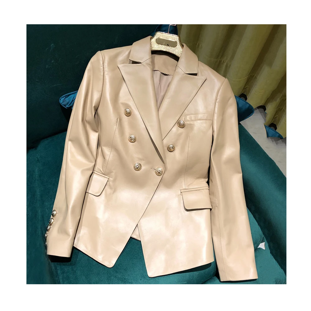 New Spring Autumn Office Lady Overcoats Women Real Sheepskin Coats Genuine Leather Jacket, Customized color
New Spring Autumn Office Lady Overcoats Women Real Sheepskin Coats Genuine Leather Jacket, Customized color