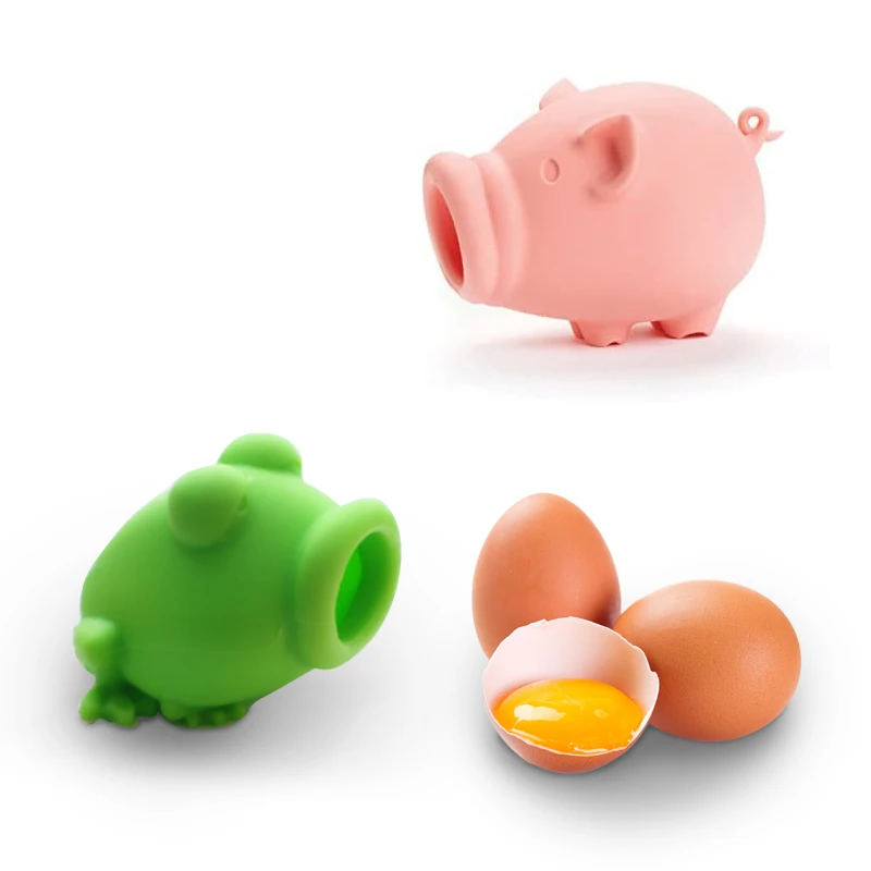 Silicone Cartoon Shape Egg Separator Gift Ideas Pink Pig Egg White Separator Machine Best Gifts Egg Yolk Separator
Silicone Cartoon Shape Egg Separator Gift Ideas Pink Pig Egg White Separator Machine Best Gifts Egg Yolk Separator