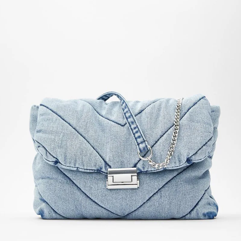 Women Vintage Lightweight Travel Purse Crossbody Bags Jeans Messenger Bag Denim Shoulder Bag, As shown in the pictures
Women Vintage Lightweight Travel Purse Crossbody Bags Jeans Messenger Bag Denim Shoulder Bag, As shown in the pictures
