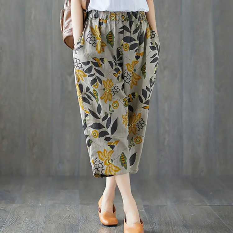 Fall/summer 2020 vintage Chiffon seven-inch slacks women's loose-fitting, Artsy straight-leg Harem pants
Fall/summer 2020 vintage Chiffon seven-inch slacks women's loose-fitting, Artsy straight-leg Harem pants