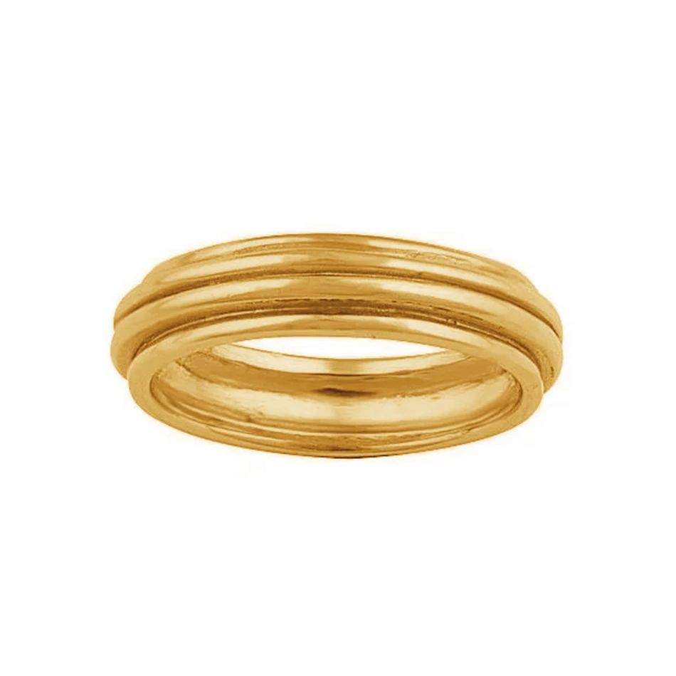 fashion wholesale gold jewelry 925 sterling silver 18k gold plated elena ridge double ring for women
fashion wholesale gold jewelry 925 sterling silver 18k gold plated elena ridge double ring for women