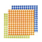 Household cleaning cloth needle punched non woven fabric kitchen dry wet wipe towel in roll package