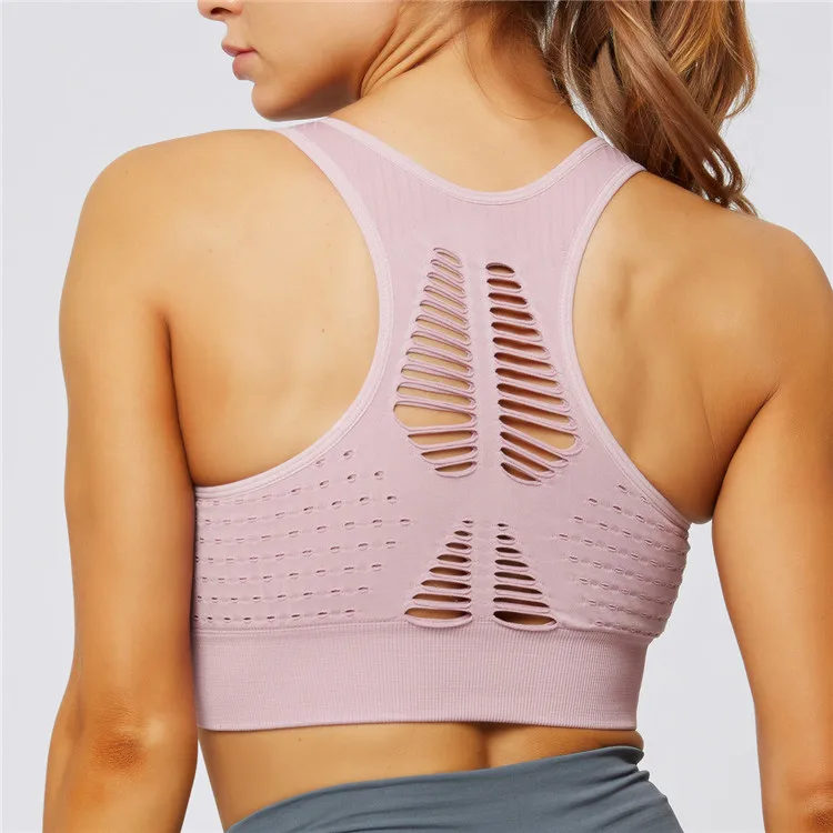 2021 Breathable Fitness Crop top Mesh Yoga top Workout T-shirts Net Hole Sports Bra, 4 colors
2021 Breathable Fitness Crop top Mesh Yoga top Workout T-shirts Net Hole Sports Bra, 4 colors