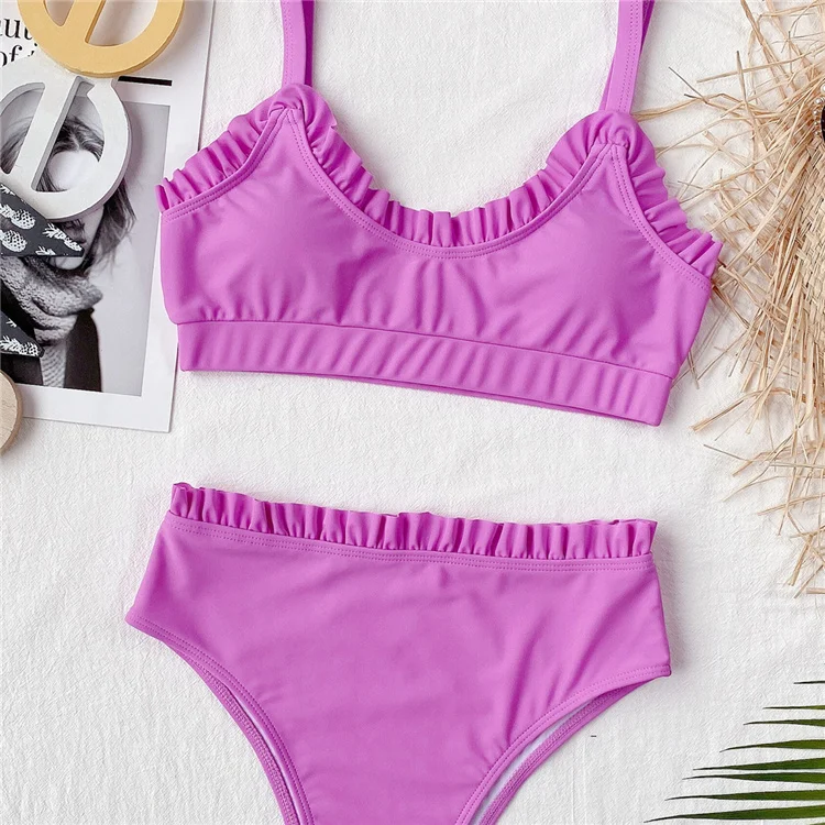 2021 hot selling new women's Bikini solid color bathing suit split body bathing suit, 2 colors
2021 hot selling new women's Bikini solid color bathing suit split body bathing suit, 2 colors