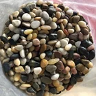 Natural river pebble in cobble & pebble , Multicolor pebble stone