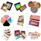 Premium quality custom eyelash box false eyelash packaging wholesale paper lashes boxes with your own logo