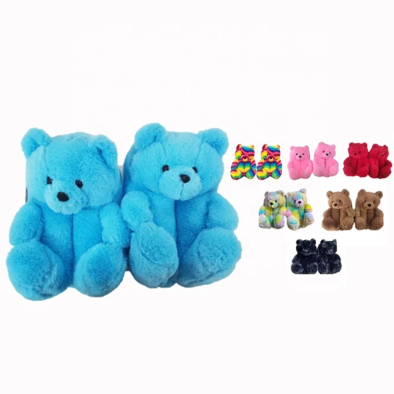 2021 New arrival bedroom teddybear teddy bear slippers plush house shoes for women, 8 colors
2021 New arrival bedroom teddybear teddy bear slippers plush house shoes for women, 8 colors