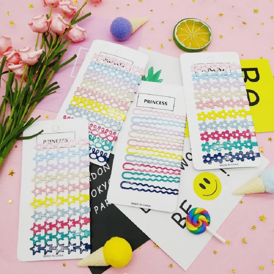 Hairclip 10pcs Children Cute Color Head Jewelry Drop-shaped Clip Hair Accessories Baby Clip Hairpin
Hairclip 10pcs Children Cute Color Head Jewelry Drop-shaped Clip Hair Accessories Baby Clip Hairpin