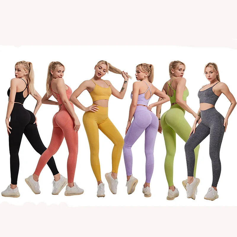 Women Seamless Yoga Set Gym Clothing Fitness High Waist Leggings+Cropped Shirts Sport Suit New Long Sleeve Tracksuit Active Wear
Women Seamless Yoga Set Gym Clothing Fitness High Waist Leggings+Cropped Shirts Sport Suit New Long Sleeve Tracksuit Active Wear
